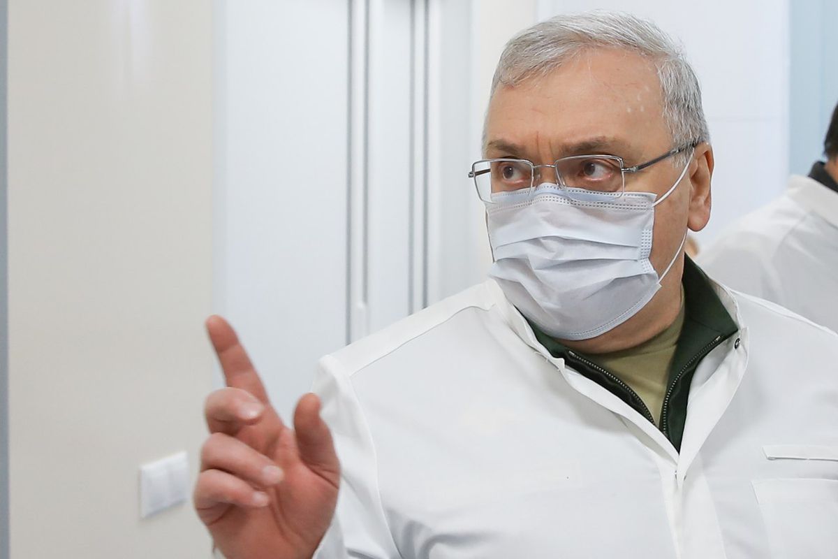 Андрей Воробьев губернатор московской области - Новый центр для больных коронавирусом открылся в Одинцове